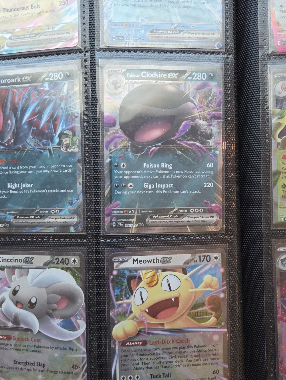 Pokémon EX Card Set Holo TCG Journey Together, Chaos Rising, and Perfect Order - Picture 5 of 10
